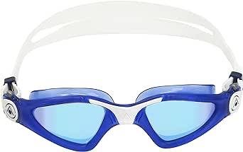 Aqua Sphere Kayenne Adult Swim Goggles - 180-Degree Distortion Free Vision, Ideal for Active Pool or Open Water Swimmers