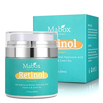 Hunputa Retinol Moisturizer Cream For Face and Eye Area 1.7 Oz With Retinol Hyaluronic Moisturizer Skin Care