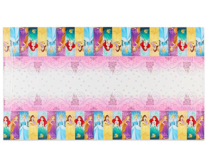 Plastic Table Cover | Disney Princess Dream Big Collection | Party Accessory