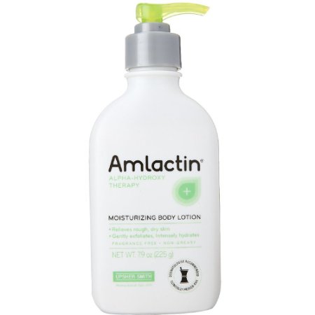AMLACTIN 12% Moisturizing Body Lotion 8 oz (Pack of 2)