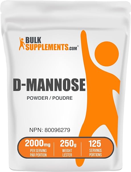 BulkSupplements.com D-Mannose Powder (250 Grams)