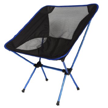 Outdoor Ultralight Adjustable Folding Chair with Carrying Bag Heavy Duty 242lbs Capacity Chair for Camping Hiking Fishing BBQ