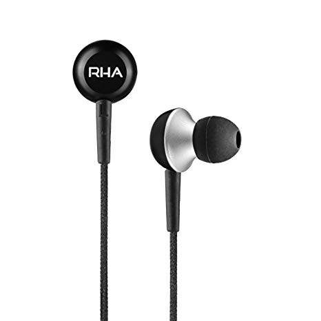 RHA MA350 Aluminium Noise Isolating In-Ear Earphones - 3 year warranty