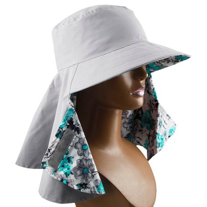 Samtree Womens Reversible Fast Dry Foldable Outdoor Sun UV Protecting Flap Hat