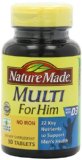 Nature Made Multi For Him Vitamin and Mineral 90 Tablets
