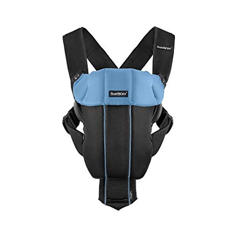 BabyBjorn Baby Carrier Original - Black/ Light Blue