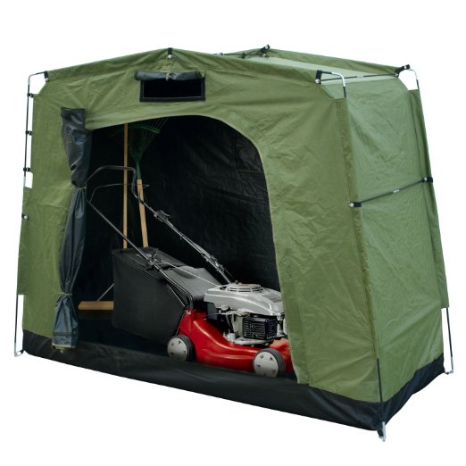 Driftsun Patio Outdoor Portable Storage Tent Bike Tent Garden Equipment Pool Storage and Organizer Shed
