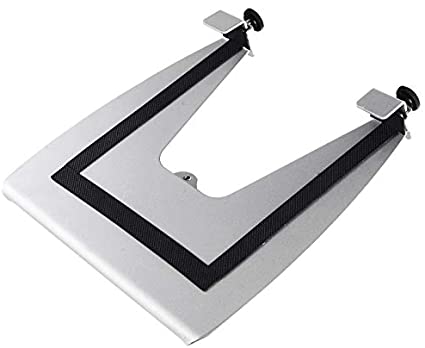 10-17 inch Laptop Tray Fits VESA 7575mm and 100100mm Laptop Support Holder Balck Silver Grey