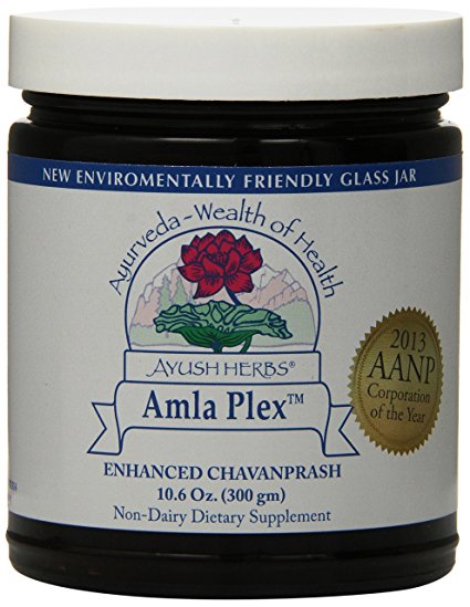 Ayush Herbs Inc Herbal Supplement, Amla Plex, 10.6 Ounce