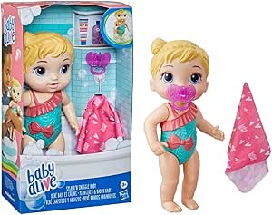 Baby Alive Splash 'n Snuggle Baby Doll for Water Play Blonde