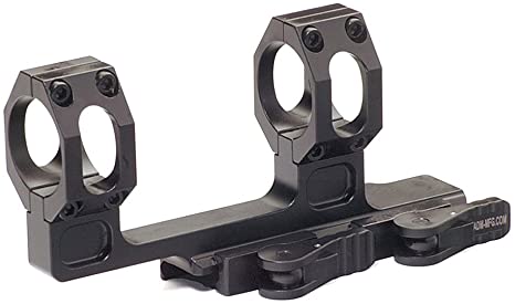 American Defense AD-Recon-H 30 STD Riflescope Optic Mount, Black