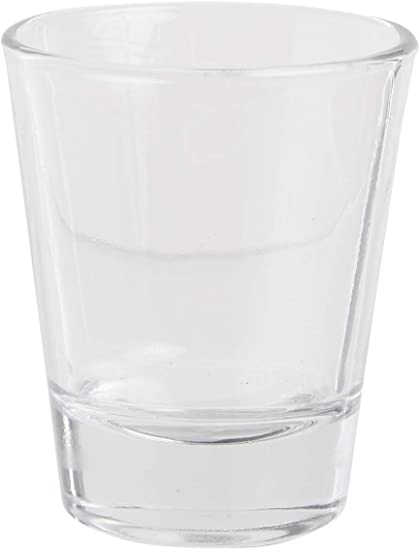 True Classic Shot Glass, 1.5 Ounce Shot Glass, Dishwasher Safe, Cocktail Measuring Glass, Clear Glass, Set of 1