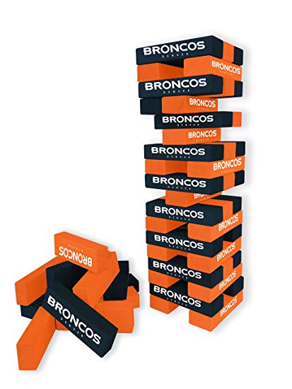 Wild Sports NFL Table Top Desk Stackers Game, 3" x 1" x .5"