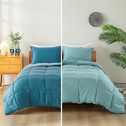 KASENTEX Bedding-Comforter-Set-Duvet-Insert, Soft, Lightweight, Breathable, All Season Twin