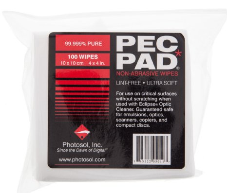 PEC-PAD Lint Free Wipes 4x4 100perPkg