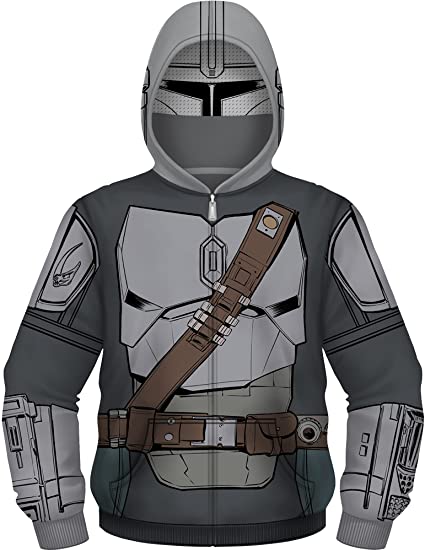 STAR WARS Mandalorian Costume Hoodie Sweatshirt