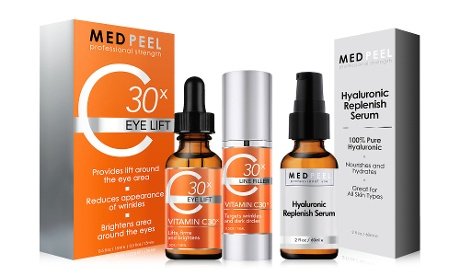 Medpeel Vitamin C30x Eye Lift and Hyaluronic Kit