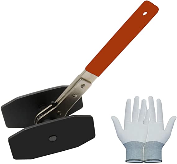 LOVIT Brake Caliper Press Tool Car Ratchet Brake Piston Caliper Wrench Spreader Tools Hand Tool Accessories for Car Repair (Gloves Included)