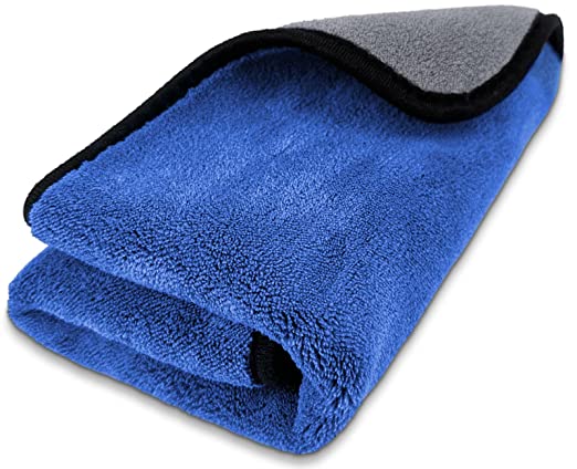 XL Microfiber Towels for Cars Drying Plush Extra Large Ultra Soft Absorbent Auto Detailing Cleaning Cloth, Lint-Free, Streak-Free, 24'' x 35'' - Pack of 1
