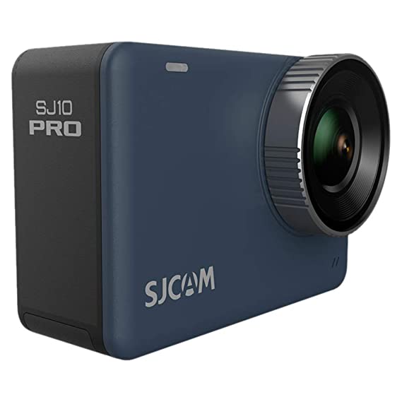 SJCAM SJ10 Pro 12 MP Optical 4K60fps 5.92 cm (2.33") UHD IPS Touch Display Action Camera | 10M Waterproof Body | Gyro Stabilization | Dual Stereo Microphones | VLOGING | Live Streaming, Black