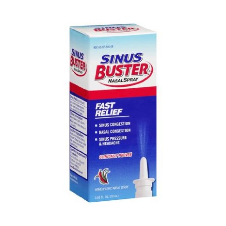Sinus Buster Nasal Spray Sinus Buster 068 Spray
