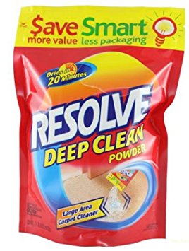 Resolve Deep Clean Powder Large Area Carpet Cleaner, 22 Oz (Pack of 3)