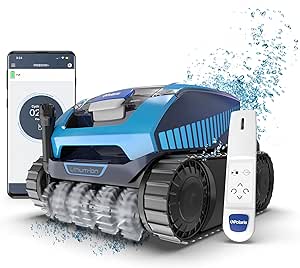 Polaris FREEDOM Plus Cordless Robotic Pool Cleaner for In-Ground Pools up to 50 ft, Outdoor Charging Caddy Included, Remote Control Included