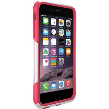 OtterBox COMMUTER iPhone 6 Plus6s Plus Case - Frustration-Free Packaging - NEON ROSE WHISPER WHITEBLAZE PINK