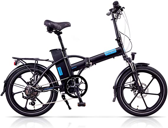 Magnum Premium – High Step Folding Electric Bicycle - 48V 13A Samsung Lithium Battery – 500-Watt Rear Motor – Rear Rack – Alloy Wheels – Ebike