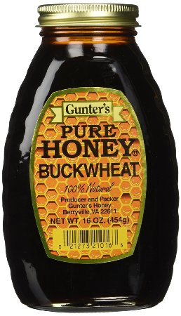 Gunters Pure Buckwheat Honey 16 Oz