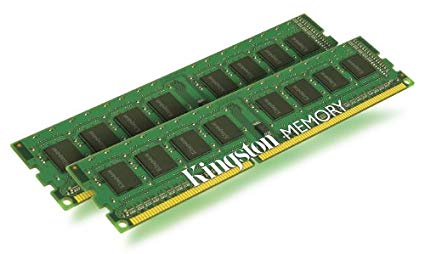 Kingston ValueRAM 4 GB Kit (2x2 GB Modules) 1333MHz PC3-1066 DDR3 DIMM Desktop Memory KVR1333D3N9K2/4G