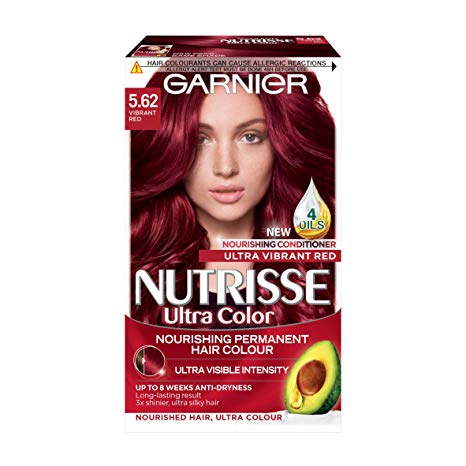 Garnier Nutrisse 5.62 Vibrant Red Permanent Hair Dye