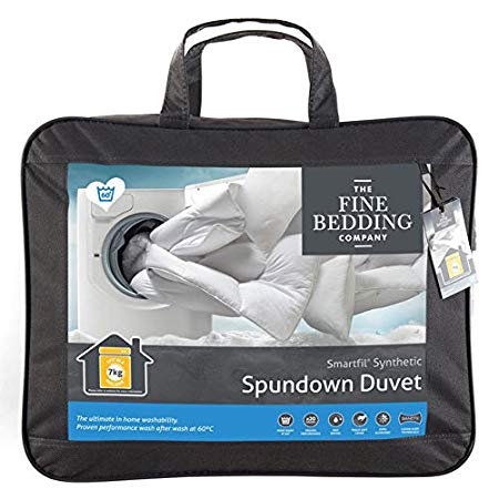 The Fine Bedding Company Spundown Duvet - Washable Non Allergenic Quick Drying Duvet (Tog 7, King)