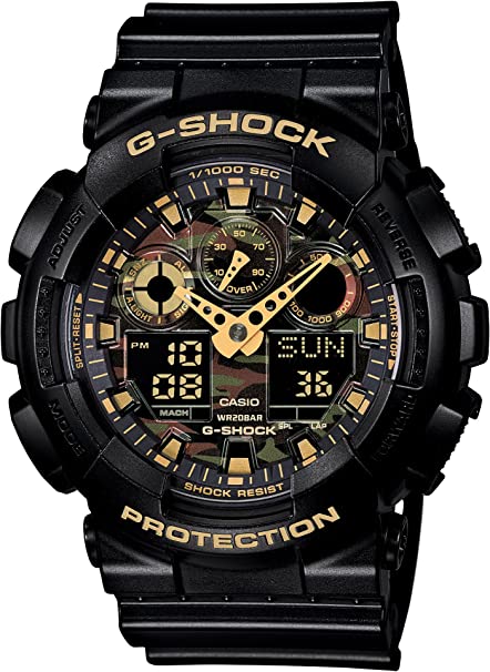 Casio G Shock Watch Camouflage Men' S Watch Ga 100cf-1a