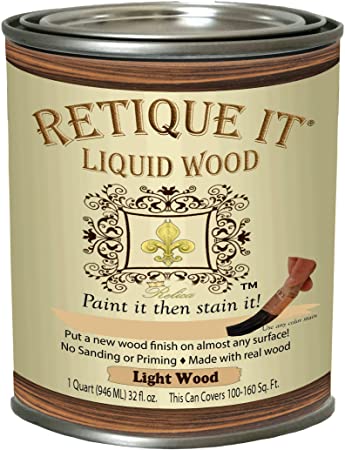 Retique It Liquid Wood, 32 oz (Quart), LW-Lightwood