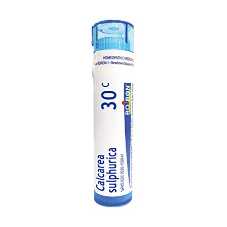 Boiron Calcarea Sulphurica 30C, 80 Pellets, Homeopathic Medicine for Acne