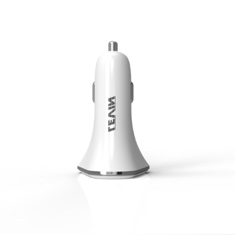 Levin8482 52A  26W Three Tri-USB Port Car Charger Portable Travel Charger Rapid Car Charger Auto Adapter for iPhone 6 5s iPad Air mini Samsung Galaxy s5 Nexus HTC One and other devices White