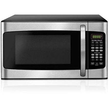 Hamilton Beach 1.1 cu ft Microwave, Stainless Steel