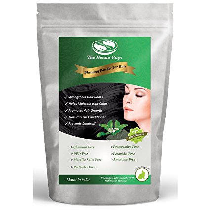 Bhringraj Powder ( Eclipta Alba ) - 100% Natural Hair Conditioner & Anti-Dandruff Powder - 100 grams