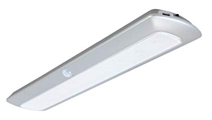 Good Earth Lighting 12-Inch Rechargeable LED Battery-Operated Motion-Activated Light Bar