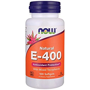 NOW Foods Vitamin E-400 Mixed Tocopherols - 100 Softgels