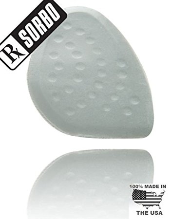 RxSorbo Insoles 100% Sorbothane Ball-of-Foot Pad - Beige