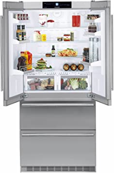 Liebherr CBS2062 18.8 Cu. Ft. Stainless Steel Counter Depth French Door Refrigerator - Energy Star