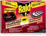 Raid Double Control Small Roach Baits Plus Egg Stoppers 12-count Boxes
