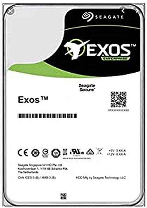 Exos 16TB 6Gb/s SATA 7.2K 512e/4Kn 256Mb