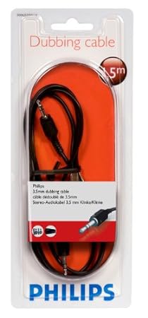 PHILIPS SWA2529W/10 Male to Male Audio Cable 3.5mm