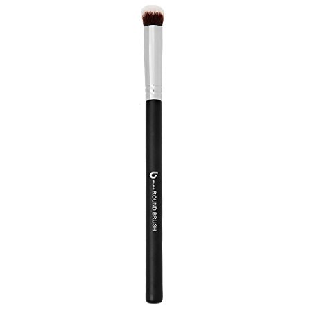 Mineral Makeup Brush: Round Bristles Best for Concealer, Foundations, Powders & Eyeshadow for Sheer Coverage; Best Smokey Eye Brush (Small, Synthetic) – Beauty Junkees