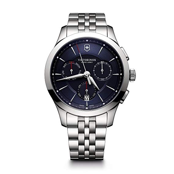 Victorinox Men's 'Alliance' Swiss Quartz Stainless Steel Casual Watch, (Model: 241745)