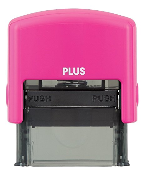 Plus Guard Your ID Stamp, Small Pink, 1 Pad