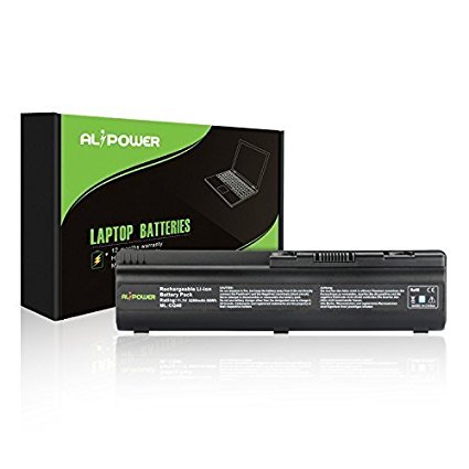 ALipower Laptop Battery for HP Pavilion DV4 DV5,Compaq Presario CQ60 G60 CQ61 CQ50 G71 CQ40 G50 G61 CQ60-615DX G71-340US CQ45 G60-230US G60-535DX DV6-1355DX CQ70 HDX16;fit P/N EV06 484170-001